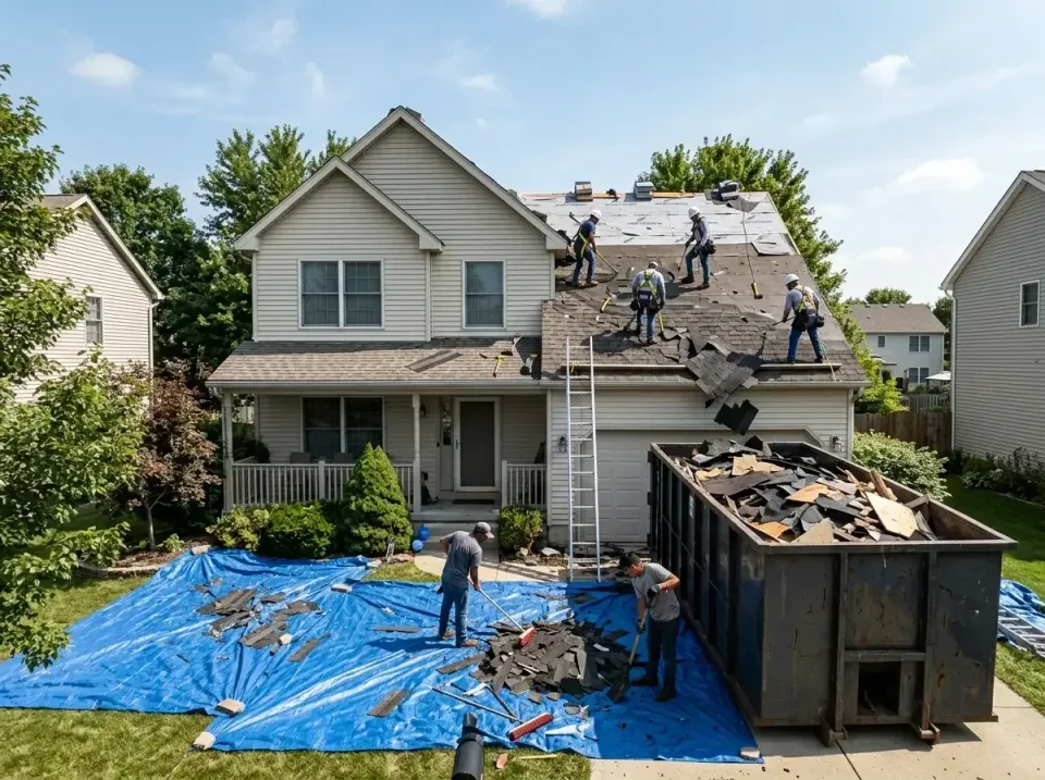 roof-replacement-debris-remova-004 — frequently asked questions, Cheapest Dumpster Rentals in Huron, SD